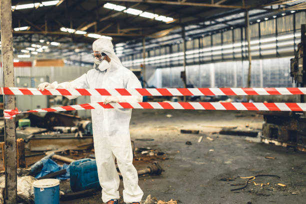 Professional Unattended Death Cleanup technician working in Fredericksburg, PA